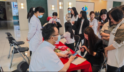 把脈問診送健康，暖心服務進企業——合肥高科攜手廣瑞醫療開展“健康進企業”義診活動